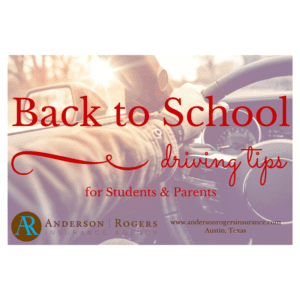 Back to school auto insurance teen & student driving tips